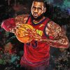 Lebron James Art diamond painting