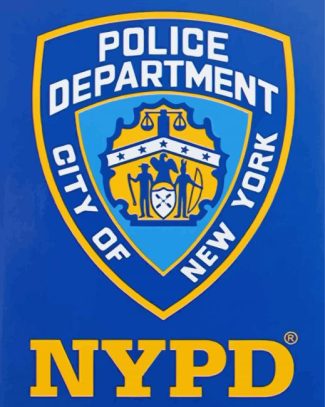 NYPD Logo diamond painting