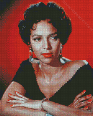 Dorothy Dandridge diamond painting