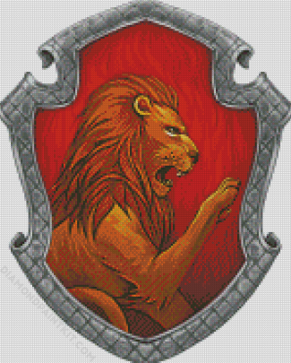 Gryffindor diamond painting