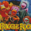 Aesthetic Fraggle Rock diamond painting