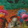 Fraggle Rock diamond painting