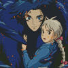 Howls Moving castle diamond painting