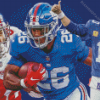 NY Giants Football Players diamond painting