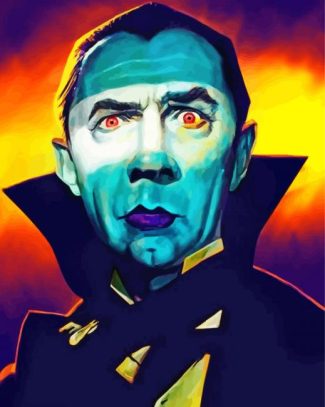 Aesthetic Bela Lugosi diamond painting