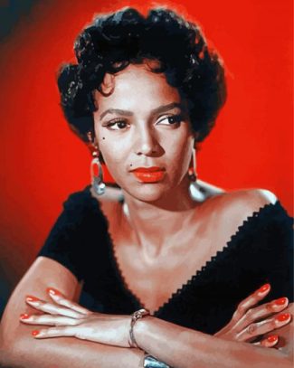 Dorothy Dandridge diamond painting