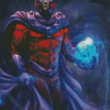 Magneto Illustration diamond paintig