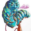 Aesthetic Hookah Caterpillar diamond paintig