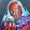 Magneto Marvel diamond paintig