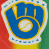 Milwaukee Brewers diamond paintig