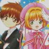 Syaoran Li diamond paintig