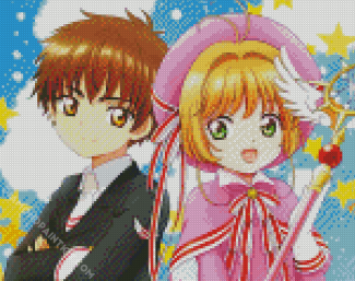 Syaoran Li diamond paintig