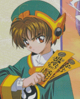 Aesthetic Syaoran Li diamond paintig