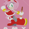 Aesthetic Amy Rose diamond paintig