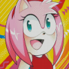 Amy Rose diamond paintig