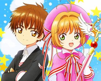 Syaoran Li diamond paintig