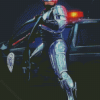 Aesthetic Robocop diamond paintig