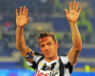 Alessandro Del Piero diamond paintig