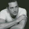 Handsome Jesse Lee Soffer diamond paintig