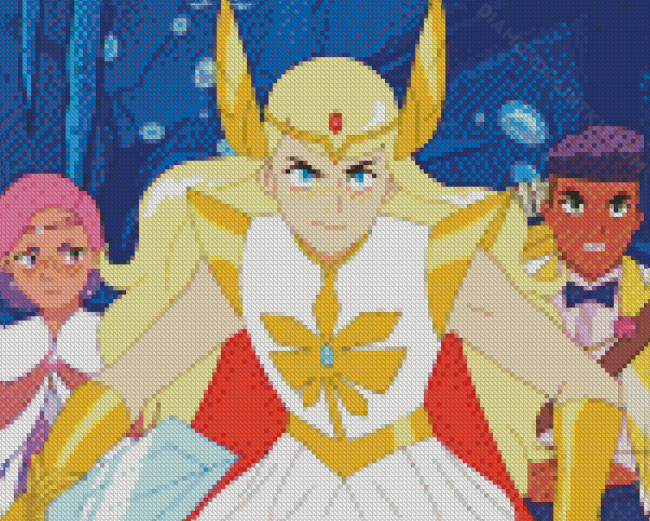 Shera Princesses Of Power Anime diamond paintig