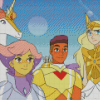 Aesthetic Shera Princesses Of Power diamond paintig