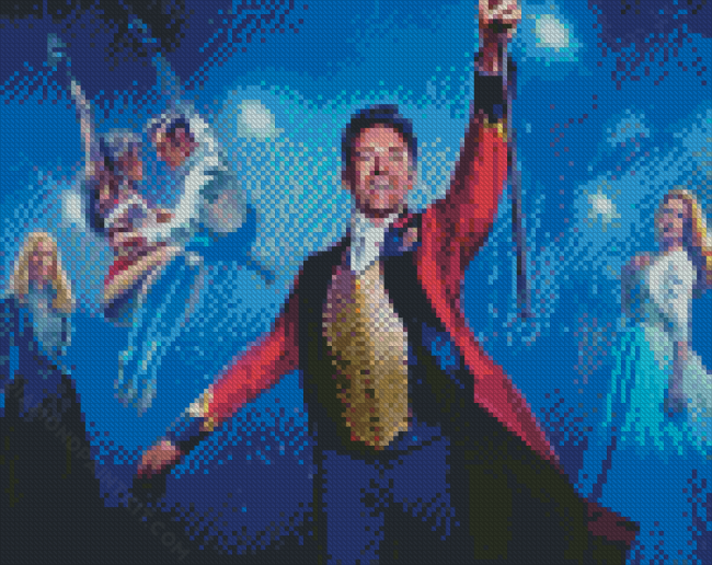 The Greatest Showman Movie diamond paintig