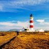 Point Of Ayre Lighthouse diamond painting by numbers