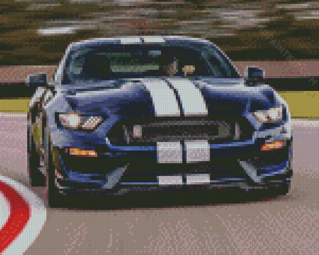 Aesthetic Shelby GT 350 diamond painting