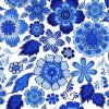 Delft Blue diamond painting