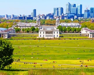 Greenwich Park London diamond painting