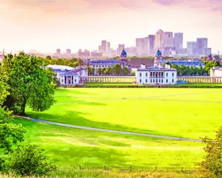 Greenwich London diamond painting