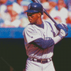 Griffey Jr diamond painting