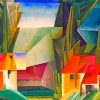 Hopfrgarten By Lyonel Feininger painting by numbers