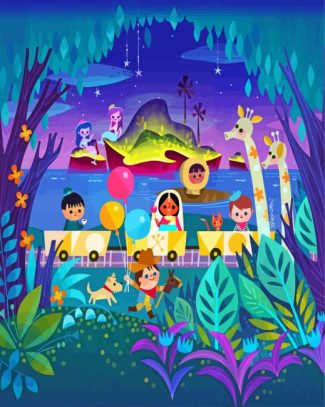 It's A Small World diamond painting