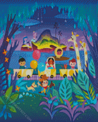 It's A Small World diamond painting