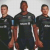 Saracens Rugby Team diamond painting