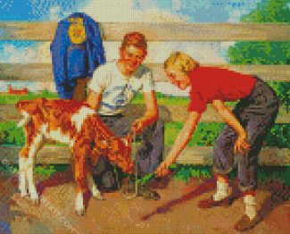 National FFA Organization diamond painting