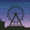 Amusement Park Silhouette diamond painting