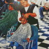 Barbershop diamond painting