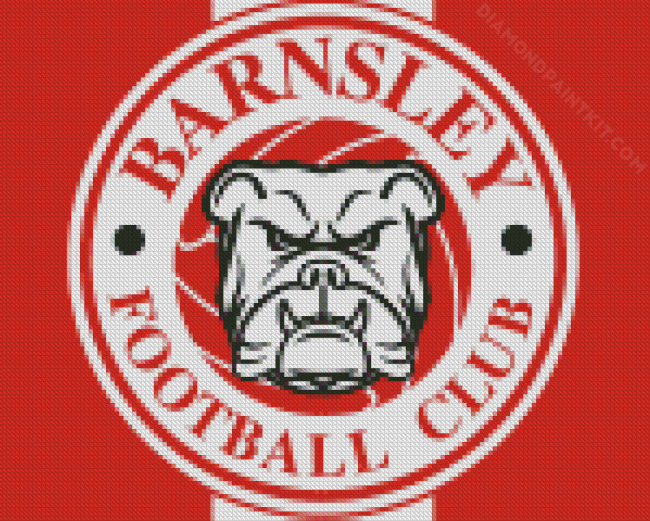 Barnsley FC Art diamond painting