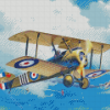 Sopwith Camel diamond painting