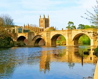 Hereford England diamond painting