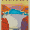 Hoover Dam diamond painting