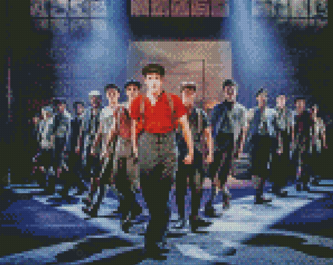 Newsies diamond painting