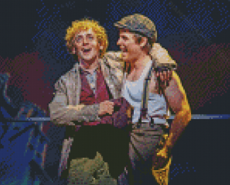 Aesthetic Newsies diamond painting