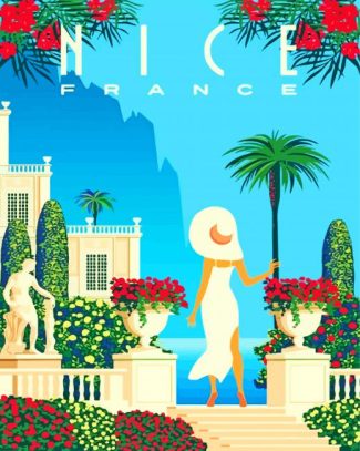 Nice France diamond painting