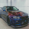 R34 Skyline diamond painting