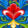 Rosemaling Art diamond painting