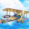 Sopwith Camel diamond painting