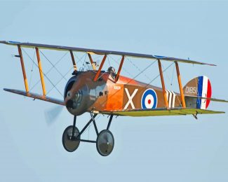 Aesthetic Sopwith Camel diamond painting